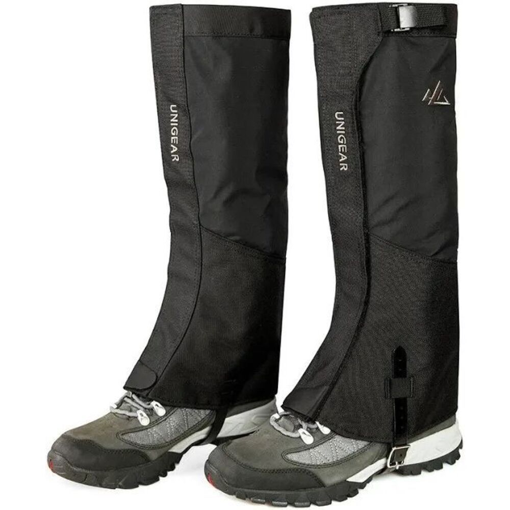 New in Package Unigear 1000D Snow Waterproof Fabric Leg Gaiters - Sz Medium